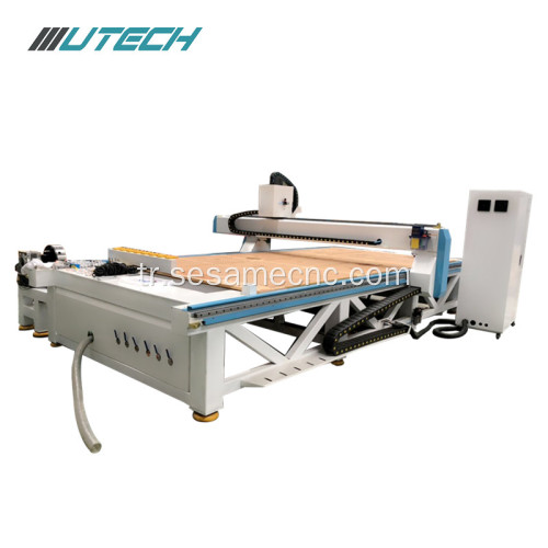 Doğrusal atc cnc router oyma makinesi